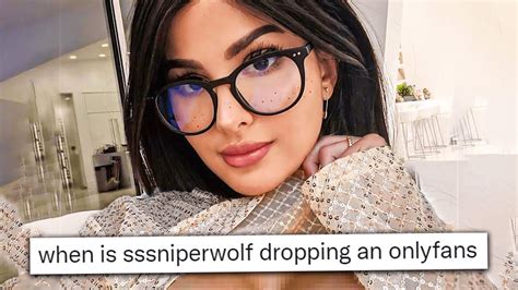 Does sssniperwolf have an onlyfans - Here's how to start an OnlyFans as a guy: Sign up and create your account. Add your basic info, such as your username and public display name. Go through the initial verification process. Add your payment/bank details. Firmly decide what your niche will be before you upload any public-facing content.